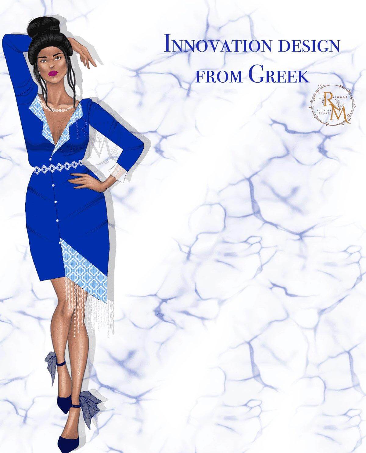 	“Greek Heritage Dress – A Fusion of Timeless Greek Tradition and Modern Elegance in Fashion Design”